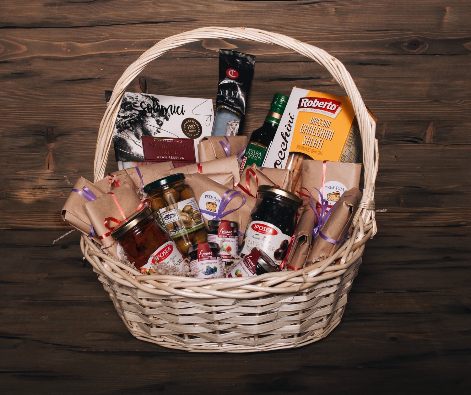 Подарочная корзина Премиум Подарочная корзина Премиум